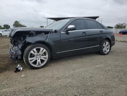 Salvage cars for sale from Copart San Diego, CA: 2009 Mercedes-Benz C 300 4matic
