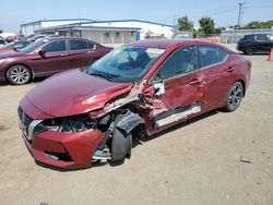 Salvage cars for sale from Copart San Diego, CA: 2022 Nissan Sentra SV