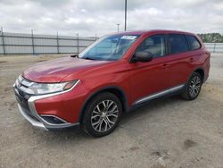 Salvage cars for sale from Copart Lumberton, NC: 2017 Mitsubishi Outlander ES
