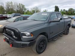 Salvage cars for sale from Copart Portland, OR: 2022 Dodge RAM 1500 Classic SLT