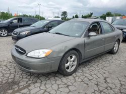 Salvage cars for sale at Bridgeton, MO auction: 2002 Ford Taurus SES