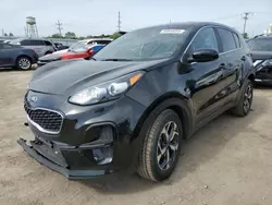 Salvage cars for sale at Chicago Heights, IL auction: 2022 KIA Sportage LX