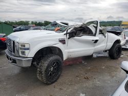 Salvage trucks for sale at Cahokia Heights, IL auction: 2008 Ford F350 SRW Super Duty