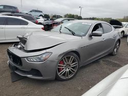 Salvage cars for sale from Copart East Granby, CT: 2015 Maserati Ghibli S
