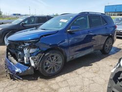 Salvage cars for sale at Woodhaven, MI auction: 2023 Chevrolet Equinox RS