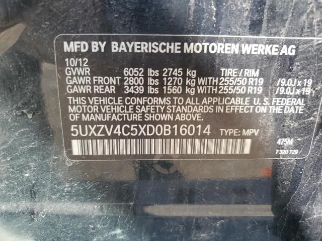 2013 BMW X5 XDRIVE35I