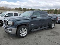 Salvage cars for sale at Exeter, RI auction: 2017 GMC Sierra K1500 SLE