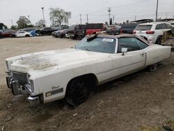 Classic salvage cars for sale at auction: 1972 Cadillac Eldorado