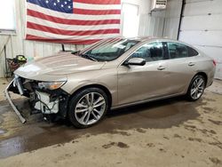 Salvage cars for sale from Copart Lyman, ME: 2023 Chevrolet Malibu LT
