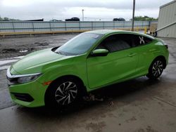 Salvage cars for sale at Dyer, IN auction: 2016 Honda Civic LX