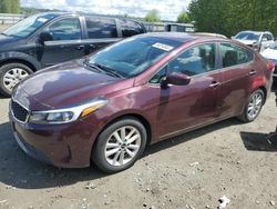 KIA salvage cars for sale: 2017 KIA Forte LX