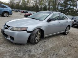 Salvage cars for sale at North Billerica, MA auction: 2005 Acura TSX