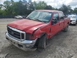 Salvage trucks for sale at Madisonville, TN auction: 1999 Ford F350 SRW Super Duty