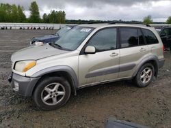 Salvage cars for sale from Copart Arlington, WA: 2001 Toyota Rav4