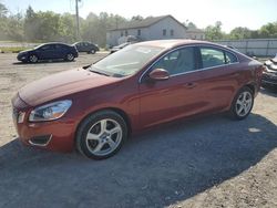 Salvage cars for sale at York Haven, PA auction: 2013 Volvo S60 T5