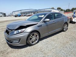 Salvage cars for sale at San Diego, CA auction: 2013 KIA Optima SX