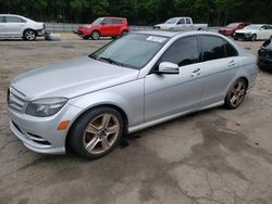 Salvage cars for sale from Copart Austell, GA: 2011 Mercedes-Benz C300