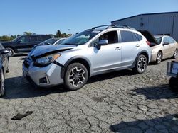 Salvage cars for sale at Vallejo, CA auction: 2017 Subaru Crosstrek Premium