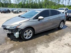 Salvage cars for sale at Harleyville, SC auction: 2018 Chevrolet Cruze LT