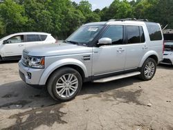 Salvage cars for sale at Austell, GA auction: 2016 Land Rover LR4 HSE Luxury