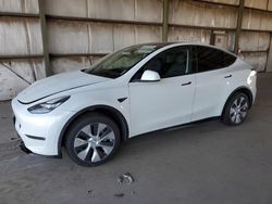 Tesla Model y salvage cars for sale: 2021 Tesla Model Y