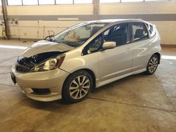 Honda salvage cars for sale: 2013 Honda FIT Sport