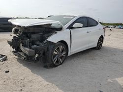 Salvage cars for sale at West Palm Beach, FL auction: 2014 Hyundai Elantra SE