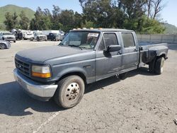 Salvage trucks for sale at Van Nuys, CA auction: 1996 Ford F350