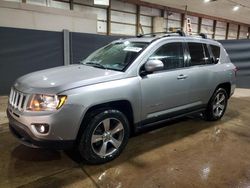 Salvage cars for sale from Copart Columbia Station, OH: 2016 Jeep Compass Latitude