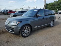 Salvage cars for sale at Oklahoma City, OK auction: 2016 Land Rover Range Rover Supercharged