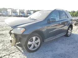 Salvage cars for sale at Ellenwood, GA auction: 2011 Mercedes-Benz ML 350 4matic