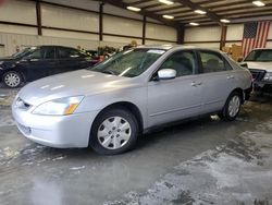 Salvage cars for sale from Copart Spartanburg, SC: 2003 Honda Accord LX