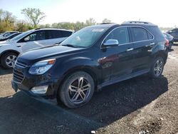 Chevrolet Equinox salvage cars for sale: 2017 Chevrolet Equinox Premier