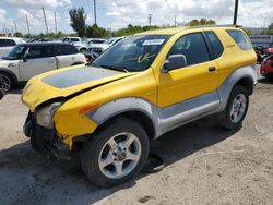 Salvage cars for sale at Miami, FL auction: 2001 Isuzu Vehicross