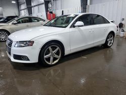 Salvage cars for sale at Ham Lake, MN auction: 2009 Audi A4 Prestige