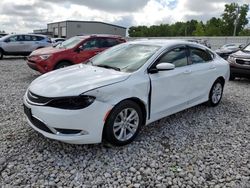 Salvage cars for sale at Wayland, MI auction: 2016 Chrysler 200 Limited