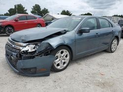 Salvage cars for sale at Prairie Grove, AR auction: 2011 Ford Fusion SE