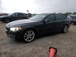 Salvage cars for sale at Houston, TX auction: 2015 BMW 535 I