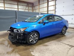 Salvage cars for sale at Columbia Station, OH auction: 2021 Nissan Versa SV