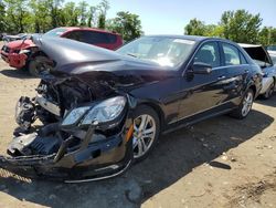 Salvage cars for sale from Copart Baltimore, MD: 2010 Mercedes-Benz E 350 4matic