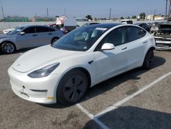 Tesla Vehiculos salvage en venta: 2022 Tesla Model 3