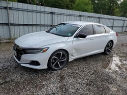 Salvage cars for sale at Greenwell Springs, LA auction: 2022 Honda Accord Sport
