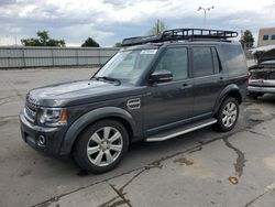 Salvage cars for sale at Littleton, CO auction: 2015 Land Rover LR4 HSE