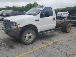 Salvage trucks for sale at Rogersville, MO auction: 2003 Ford F450 Super Duty