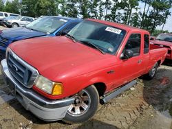 Salvage cars for sale at Hampton, VA auction: 2004 Ford Ranger Super Cab