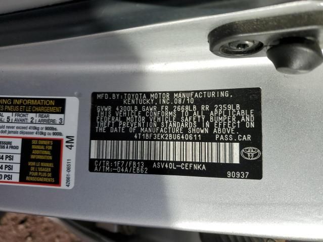 2011 Toyota Camry Base