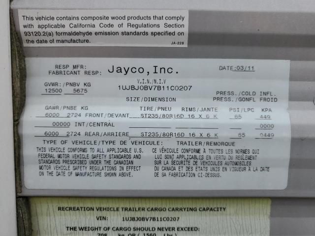 2011 Jayco JAY Flight