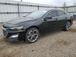 Salvage cars for sale from Copart Mercedes, TX: 2021 Chevrolet Malibu LT