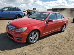 Salvage cars for sale at Brighton, CO auction: 2013 Mercedes-Benz C 250