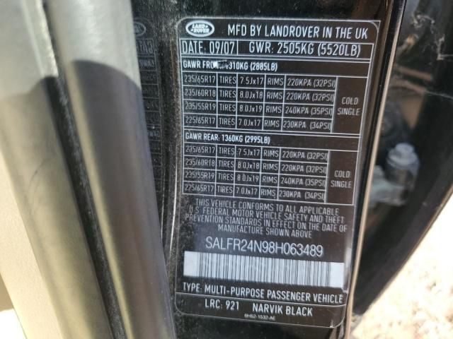 2008 Land Rover LR2 HSE